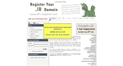 Desktop Screenshot of ir-register.com
